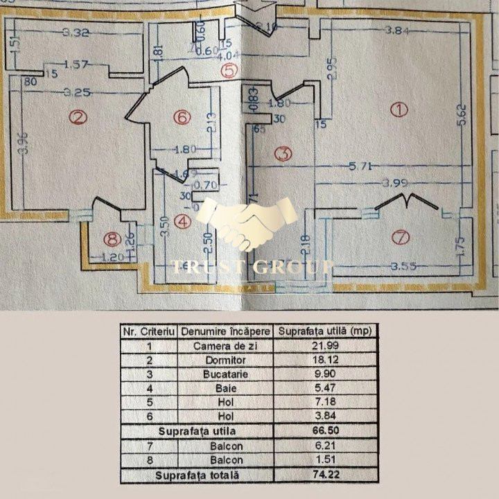 Polonă  Bloc Celeritas Mobilat - Utilat - Parcare Subteran - Boxa - 2 Camere 