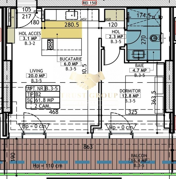 Apartament 2 camere Herastrau | Loc de parcare inclus 