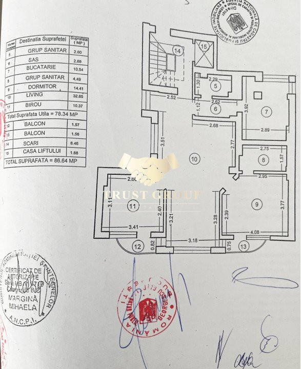 Apartament 3 camere Dorobanti-Floreasca | bloc cu lift | bloc boutique  