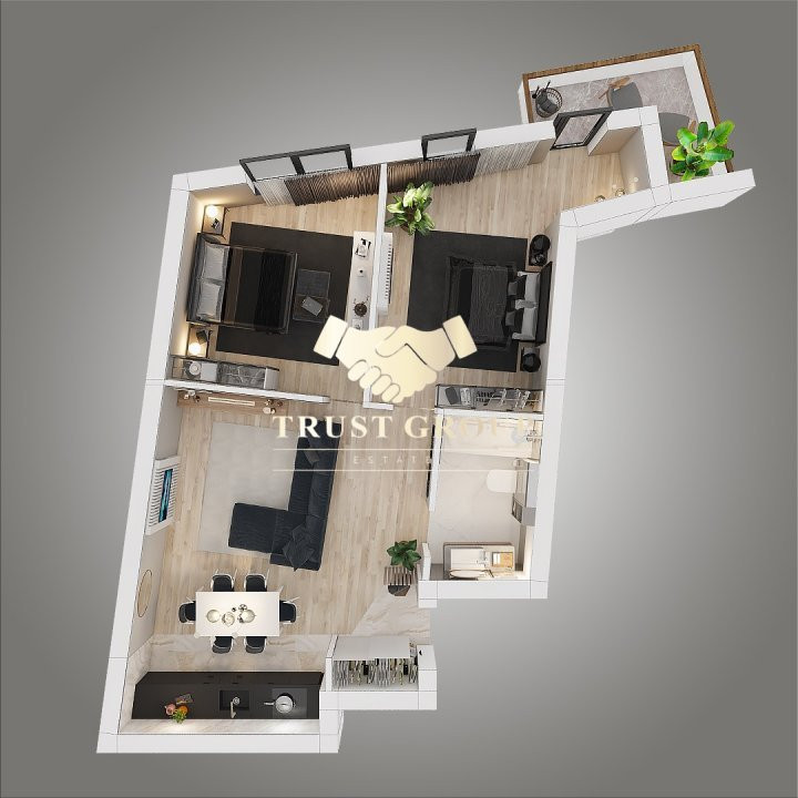 Apartament 2 camere Herastrau 