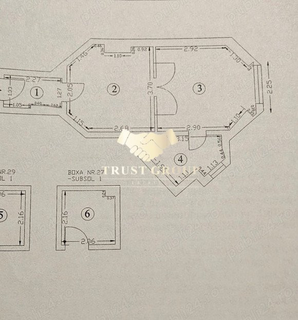 Garsoniera dubla | Imobil CONSOLIDAT 2005 |