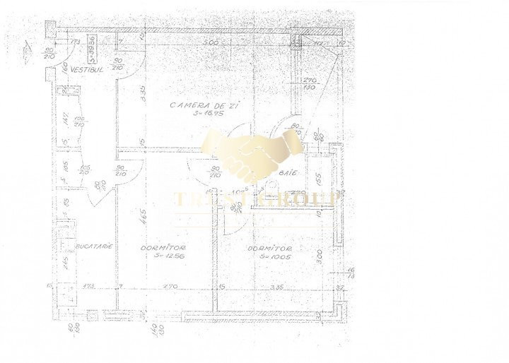 3 camere Favorit | Renovat Complet | 3 min metrou | 