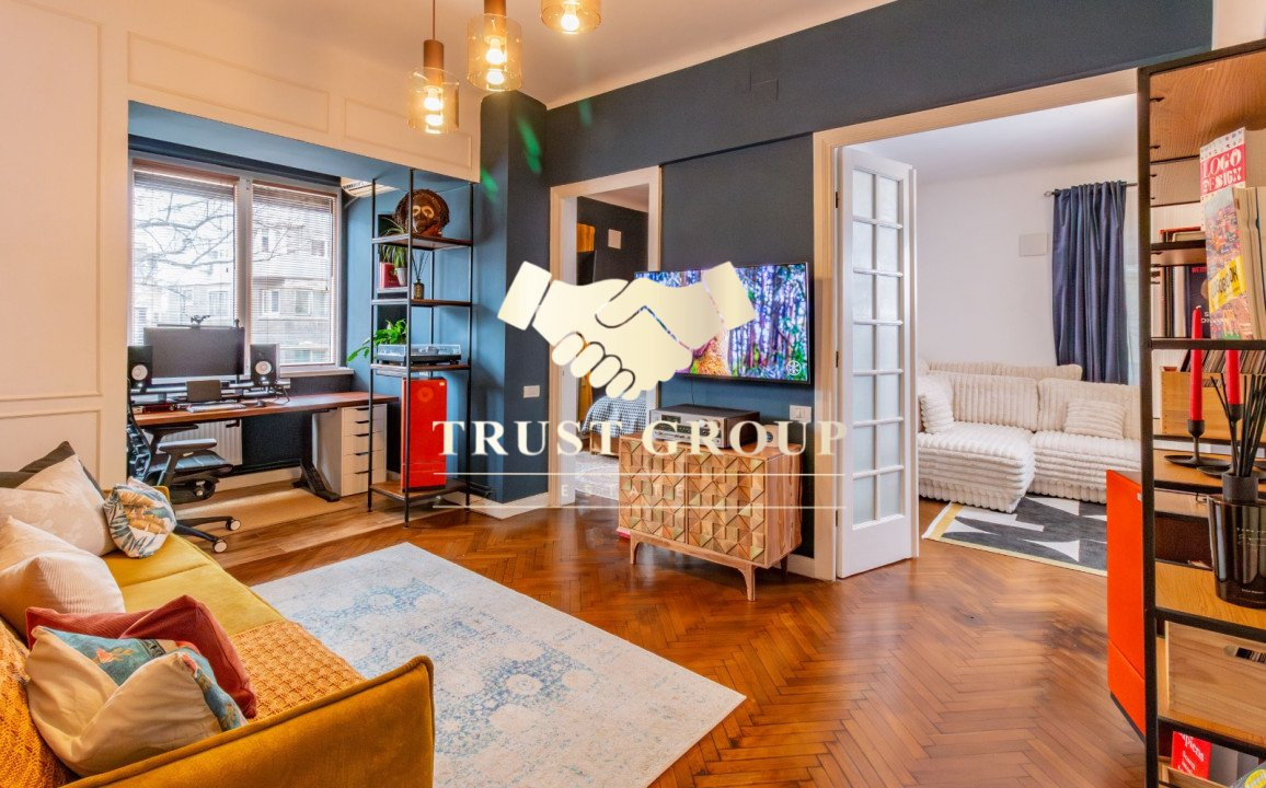  | 76 mp | Cișmigiu – imobil retras de agitatie | Apartament consolidat 3 camere