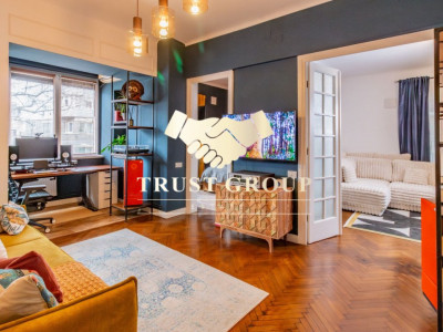  | 76 mp | Cișmigiu – imobil retras de agitatie | Apartament consolidat 3 camere