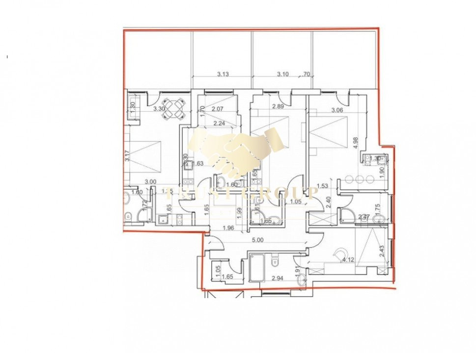 2 Locuri de Parcare  105 mp Utili | 40 mp Terasa | 3 Min. de Piața Victoriei | 