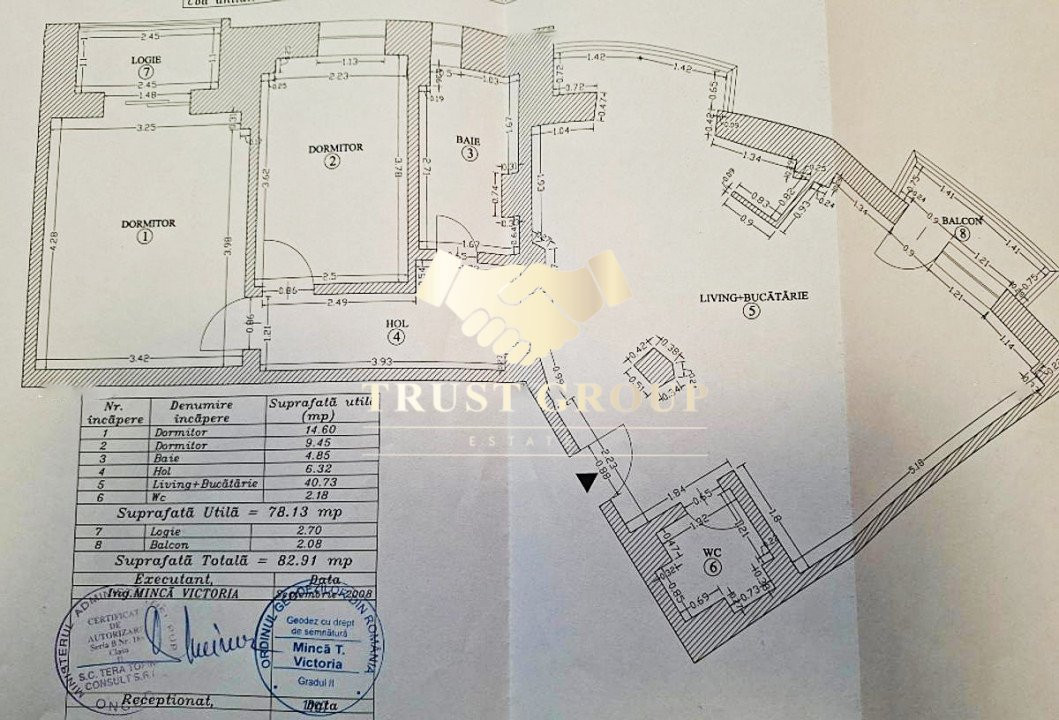 Apartament 3 camere Victoriei | Imobil 1997