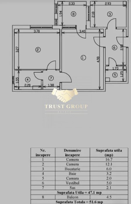 2 camere Drumul Taberei | Bloc reabilitat | 