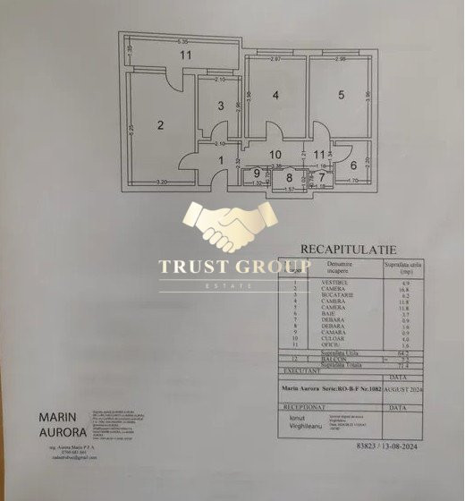 3 camere Gorjului | Decomandat | Ferit de zgomot | 