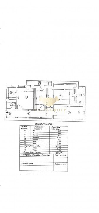 Apartament 3 camere Parcul Circului