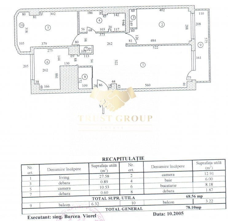 Apartament 3 Camere Ion Mihalache