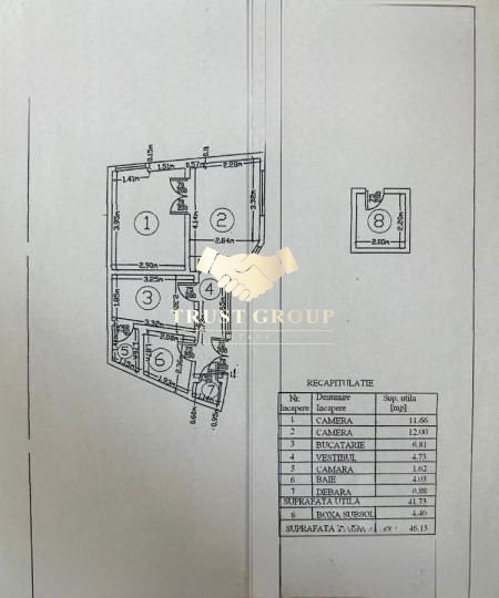 Apartament 2 camere Ultracentral 