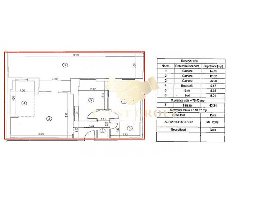 Apartament 3 camere Ultracentral | 2 Parcări | 2 Boxe 