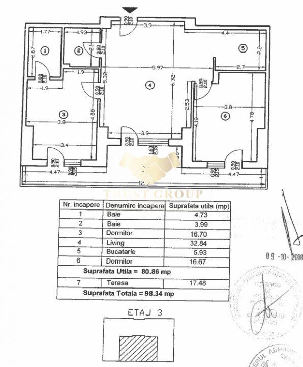  | Partia Clabucet  |  Predeal |   Apartament 3 camere