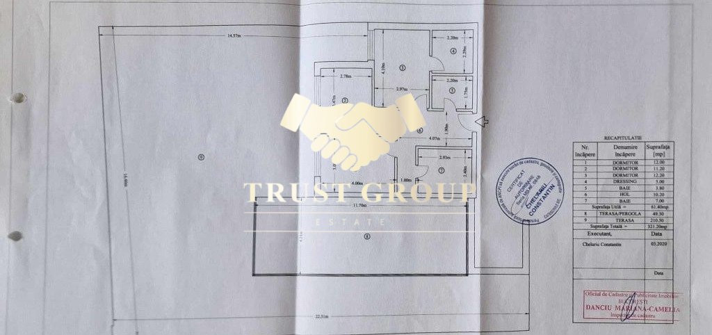 Apartament cu 5 camere - Dacia