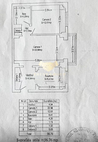 Apartament 2 camere Polona