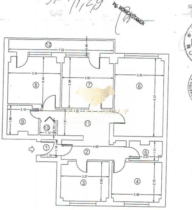 Apartament 4 camere Ultracentral - Bloc 1983 