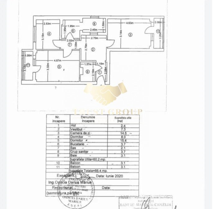 Apartament 3 camere Lujerului | Centrala proprie | 2 bai + 2 balcoane | 