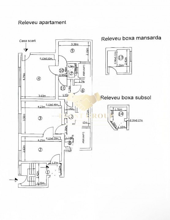 Apartament 3 camere | Oportunitate pe Bd Kiseleff | 2 Boxe 