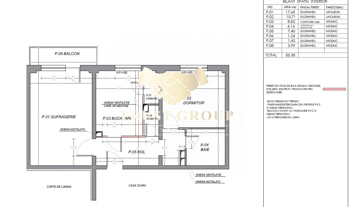 Apartament 2 camere Banu Manta