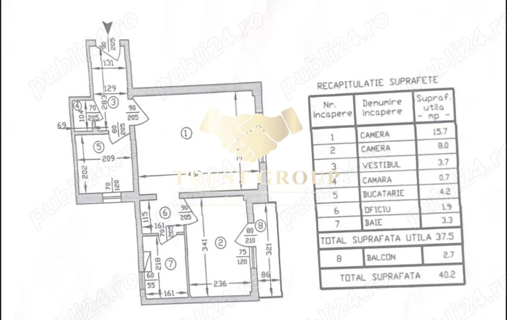 Apartament 2 camere Tei, 40mp, renovat mobilat complet 2025