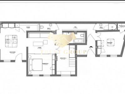 Apartament de lux cu design contemporan în vilă interbelică – Cartierul Armenesc