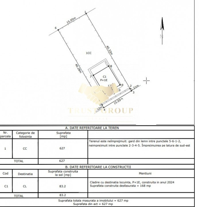 Vila vecinătatea Paradisului Verde