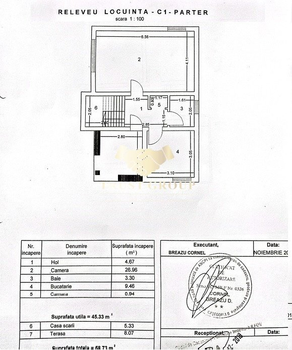  Casă 108 mp utili, teren 1750mp, șemineu, foișor, livadă, 3 dormitoare |CORNETU