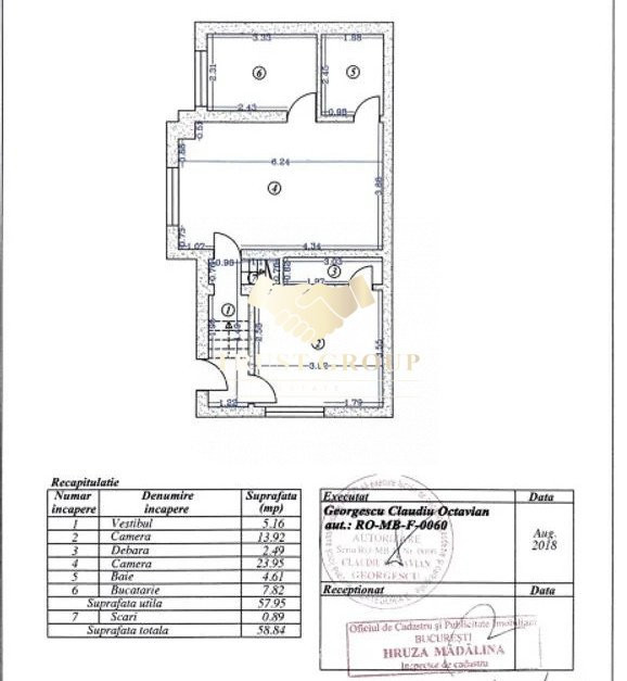 Vila individuala D+P+1, amplasare ideala 160mp