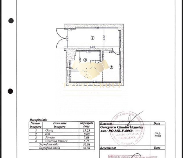Vila individuala D+P+1, amplasare ideala 160mp