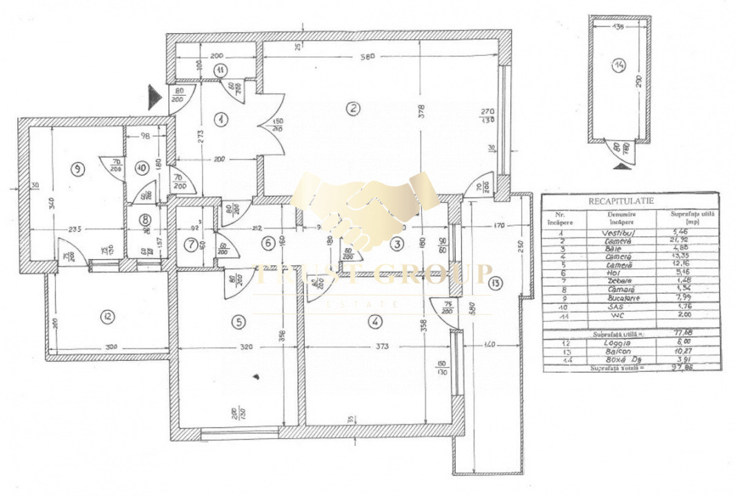  Barbu Delavrancea: apartament de 3 camere în Parcul Kiseleff | COMISION 0%