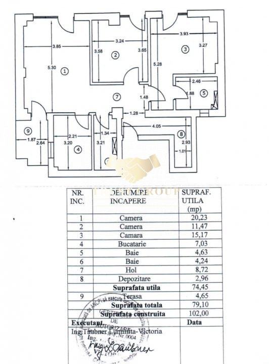 Aviatiei Apartament 3 camere gradina | loc parcare |