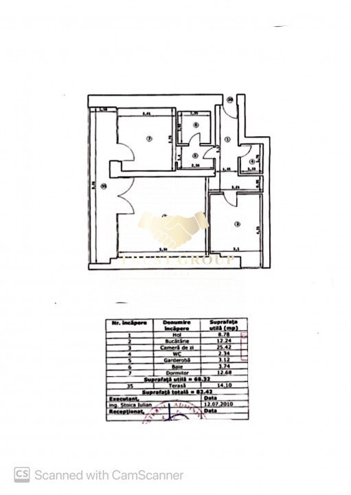 Apartament 2 camere Kiseleff || Loc de parcare ||