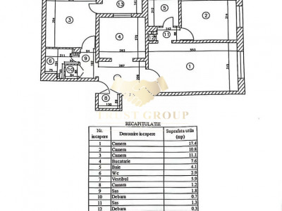 3 camere Lujerului | Centrala Proprie  |