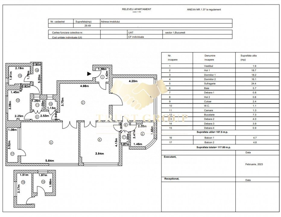 Apartament 4 Camere Victoriei