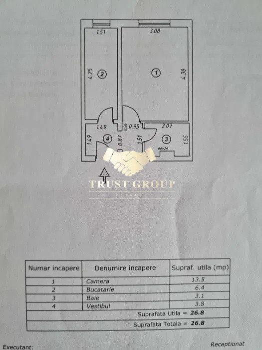 Garsoniera Lujerului | Centrala Proprie | 