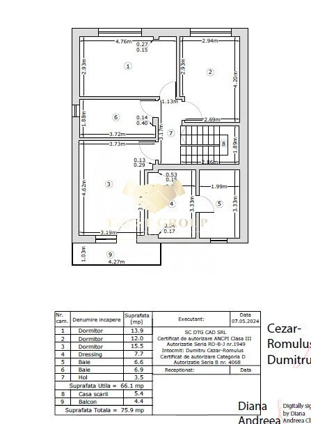 Vila vecinătatea Paradisului Verde