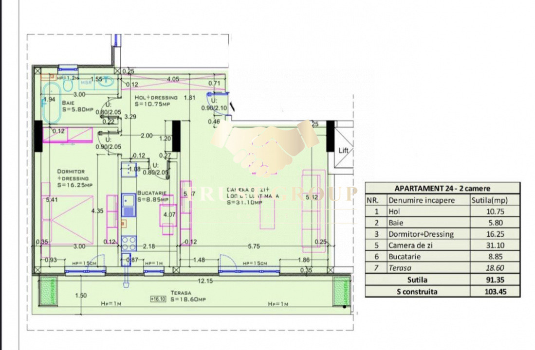 Apartament 2 camere Aviației | Imobil 2025 | Parcare 
