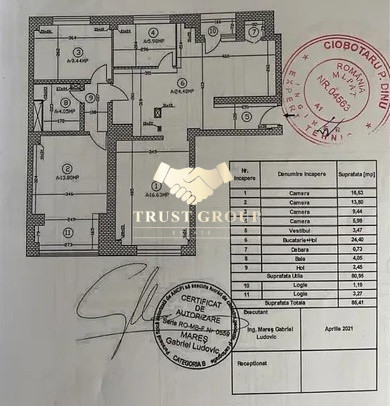 Apartament 4 camere Obor