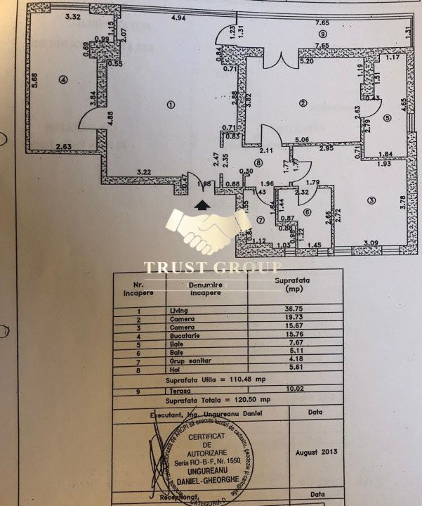 Apartament 3 camere Rahmaninov - Floreasca | 120mp garaj si boxa incluse