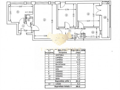 Apartament 3 camere Campia Libertatii IN RENOVARE