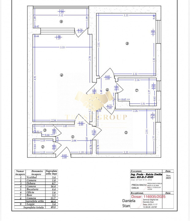 Apartament 2 camere Tincani IN RENOVARE