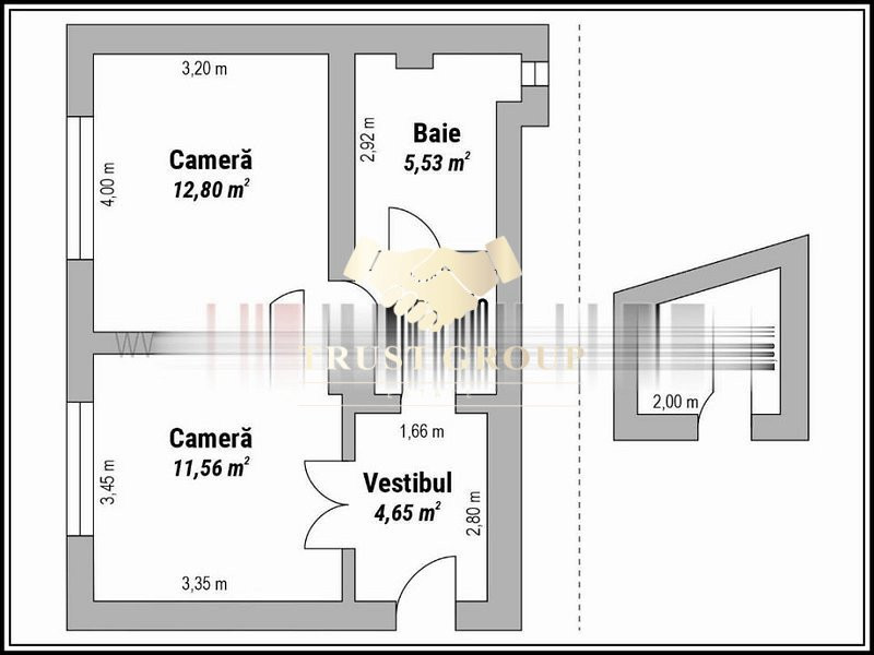 Apartament 4 camere Cismigiu Bloc fara risc sau urgenta