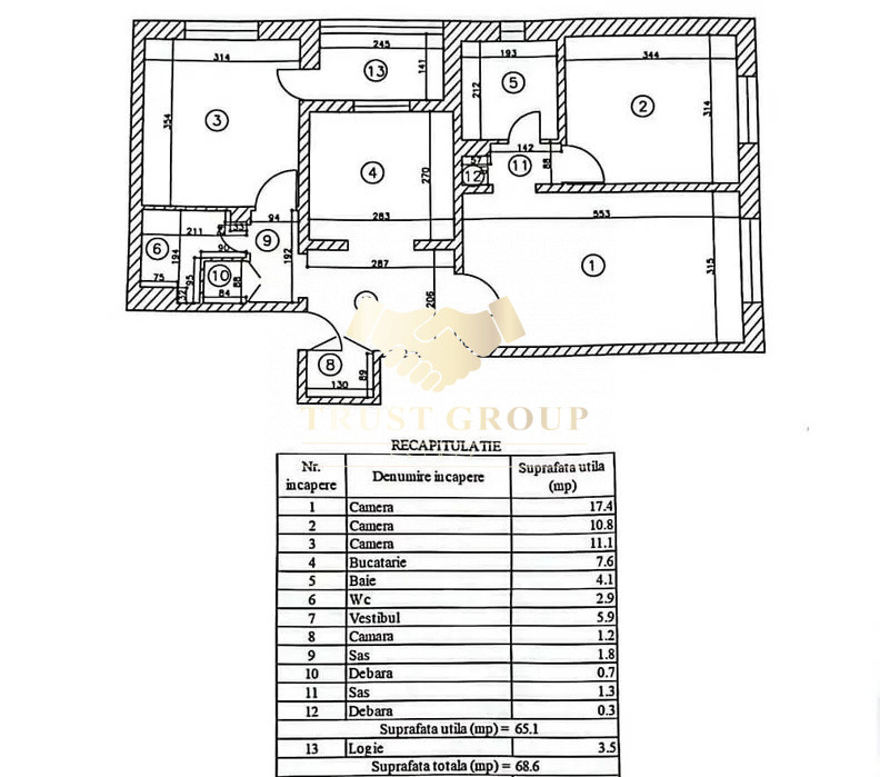 3 camere Lujerului | Centrala Proprie  |