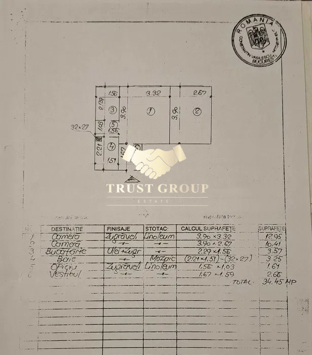 2 camere Favorit | Drumul Taberei | 