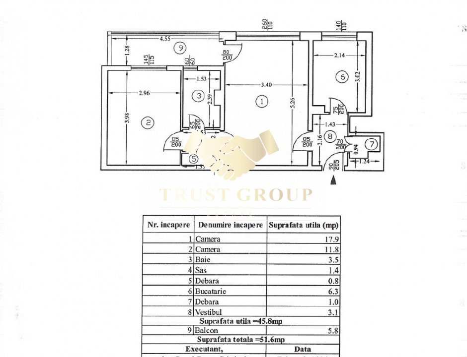 Apartament 2 camere -3 minute metrou Iancului