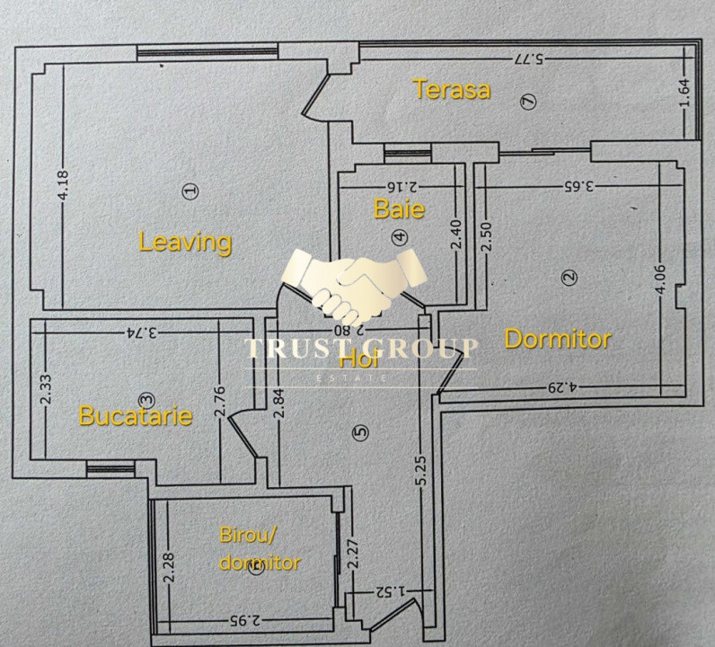 Apartament 3 camere Bucurestii Noi