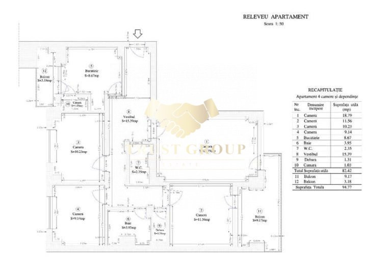 Apartament 4 camere Parcul Circului-Bulevardul Lacul Tei