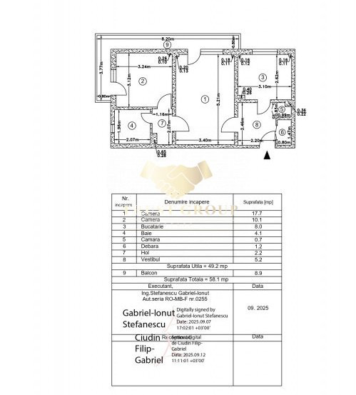 2 camere Vitan | Balcon impresionant de 9m2 | 