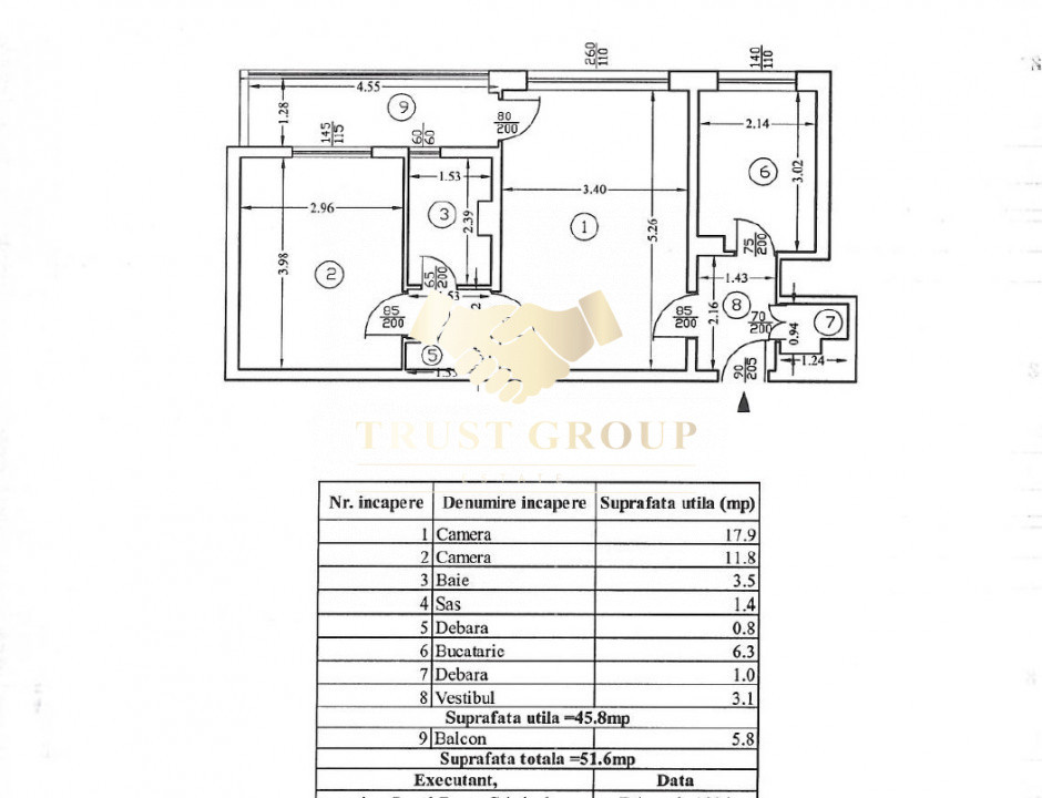 Apartament 2 camere -3 minute metrou Iancului