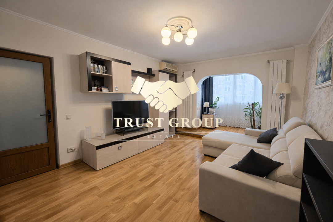 Apartament 2 camere, etaj 3/10, centrală proprie, 2 balcoane, bloc 1986